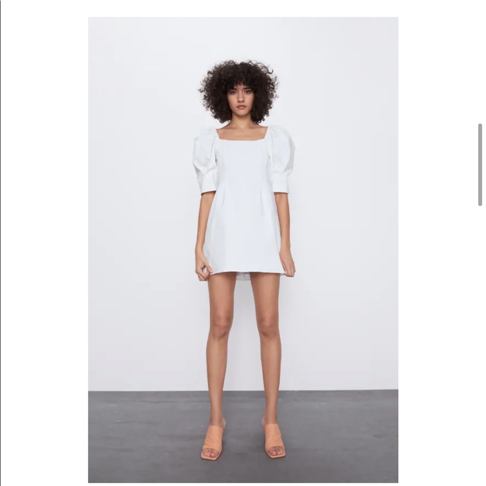 Balloon sleeve dress (never worn -tags attached)